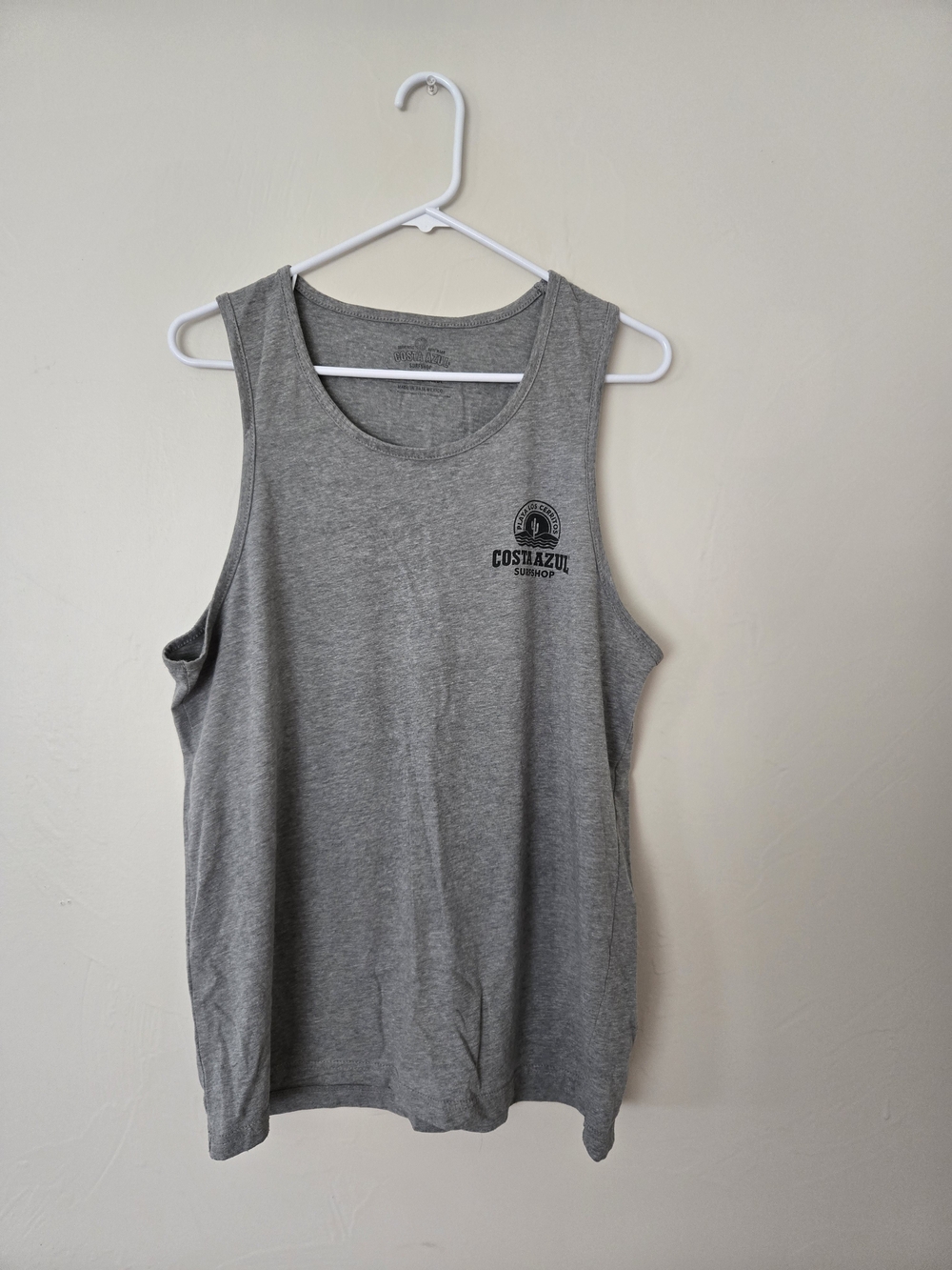 Costa Azul Gray Men's Tank Top